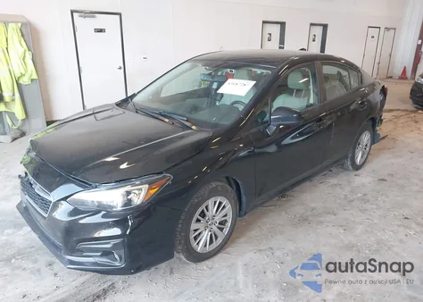 2018 Subaru Impreza 2.0I Premium из США, поврежденный, VIN 4S3GKAD68J3606286